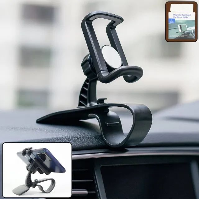 Suporte de celular Para Carro encaixa no painel e HUD e Rotação de 360 - Produto novo - Foto 6