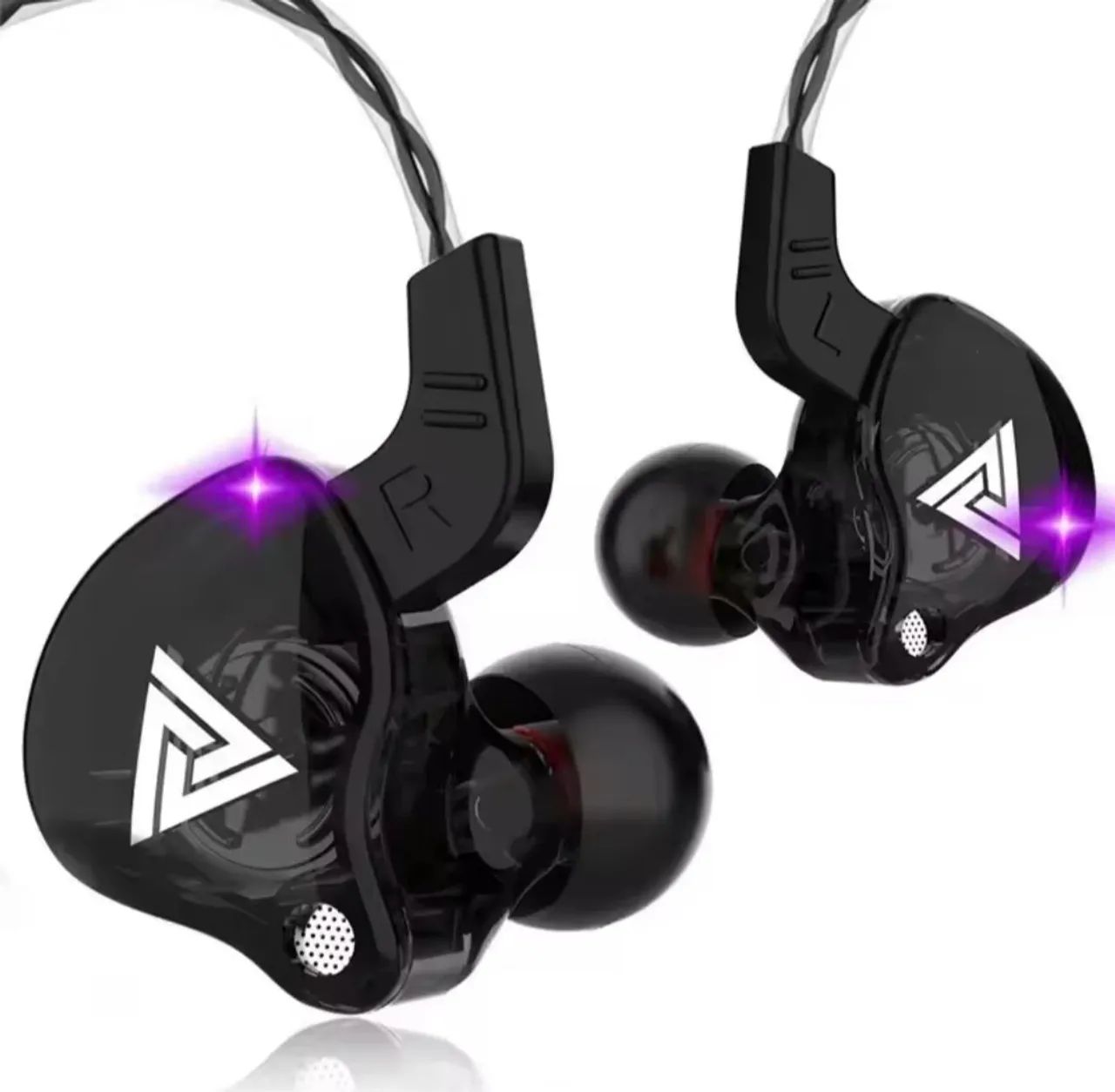 Fone QKZ In Ear Novo com Microfone P2 - Estéreo - Foto 3