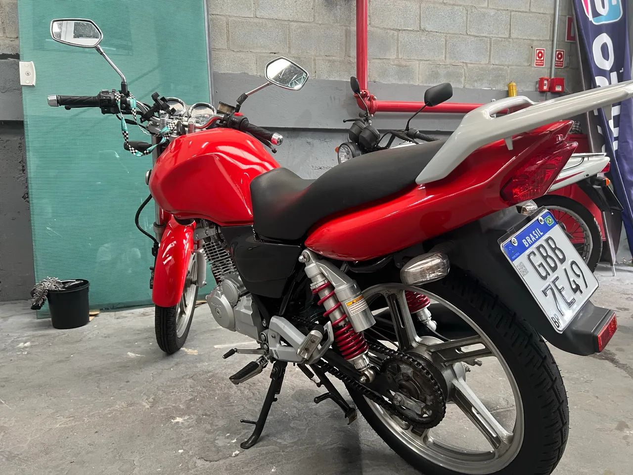 Gsr 125 2016 muito nova - Foto 5