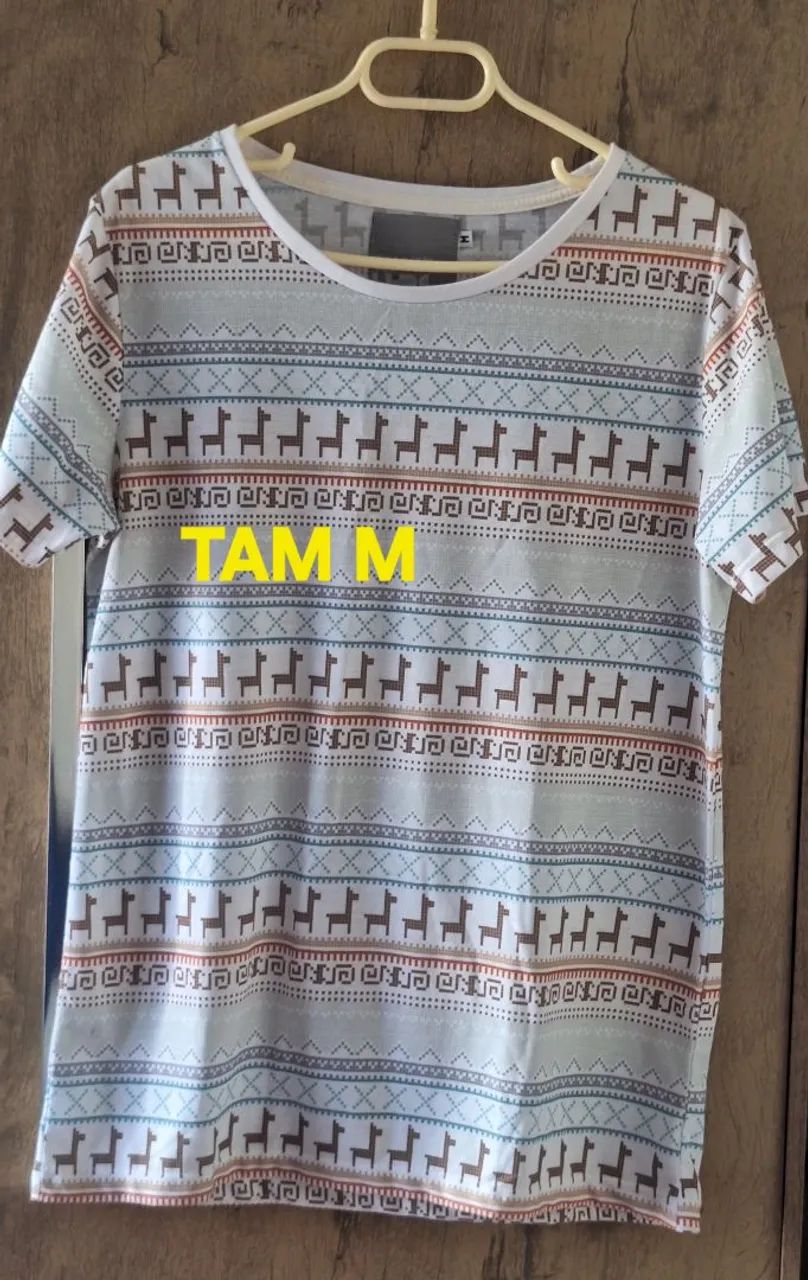 Camisetas masculinas tam P e M  - Foto 3