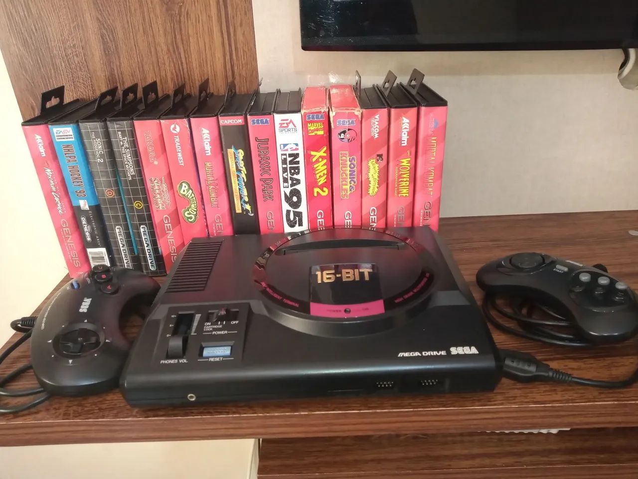 Mega Drive completamente original CIB