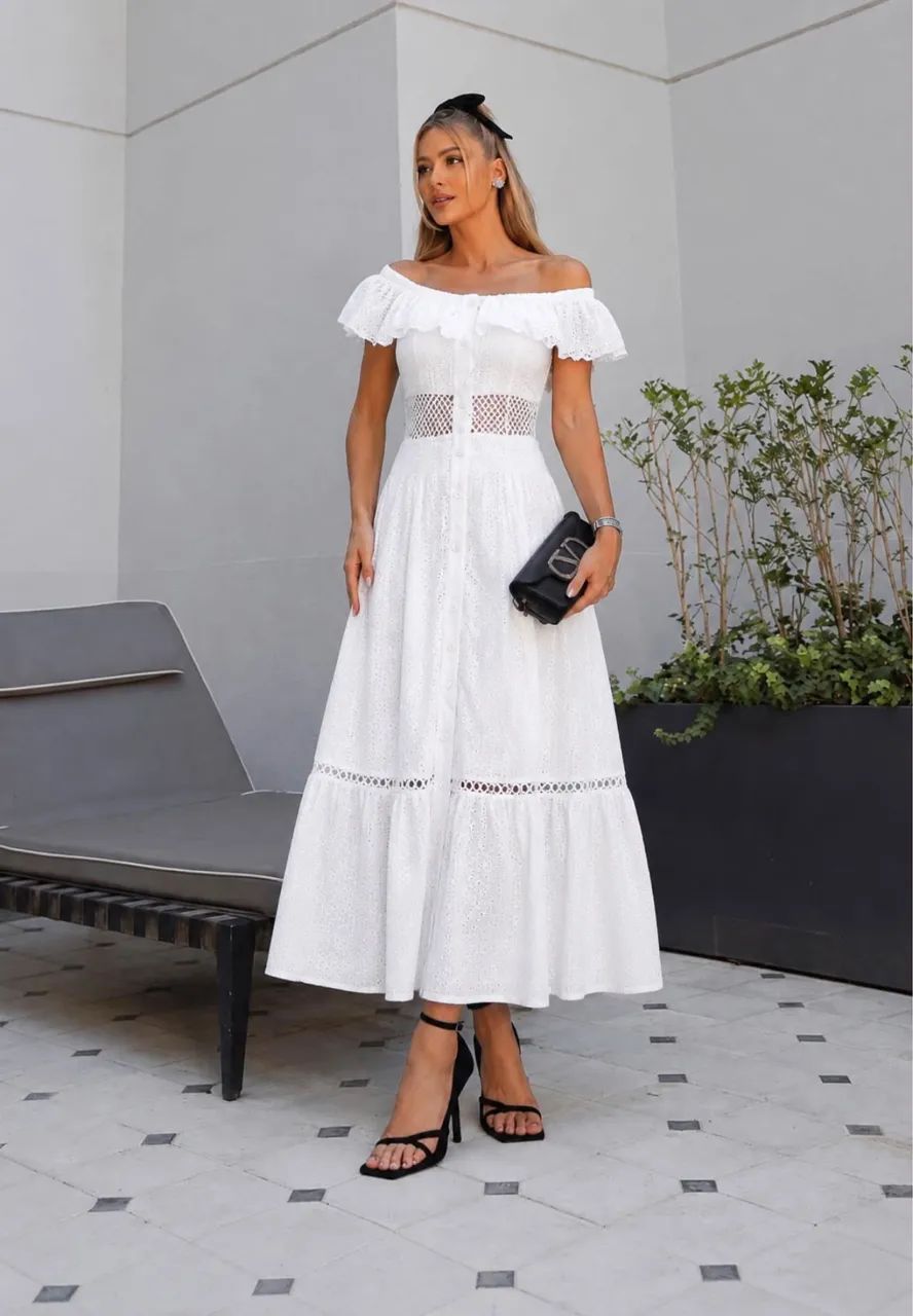 Vestido para batizado 