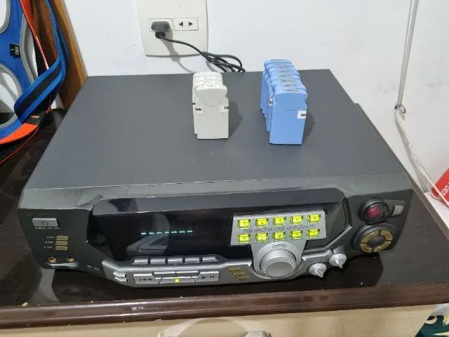 Karaoke raf  com 12 cartucho  funciona perfeito  - Foto 5