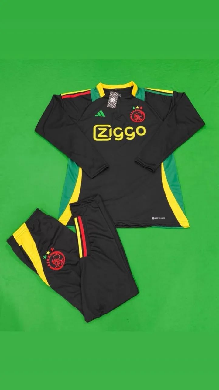 Conjuntos Manga longa time europeu todos os tamanhos  - Foto 2