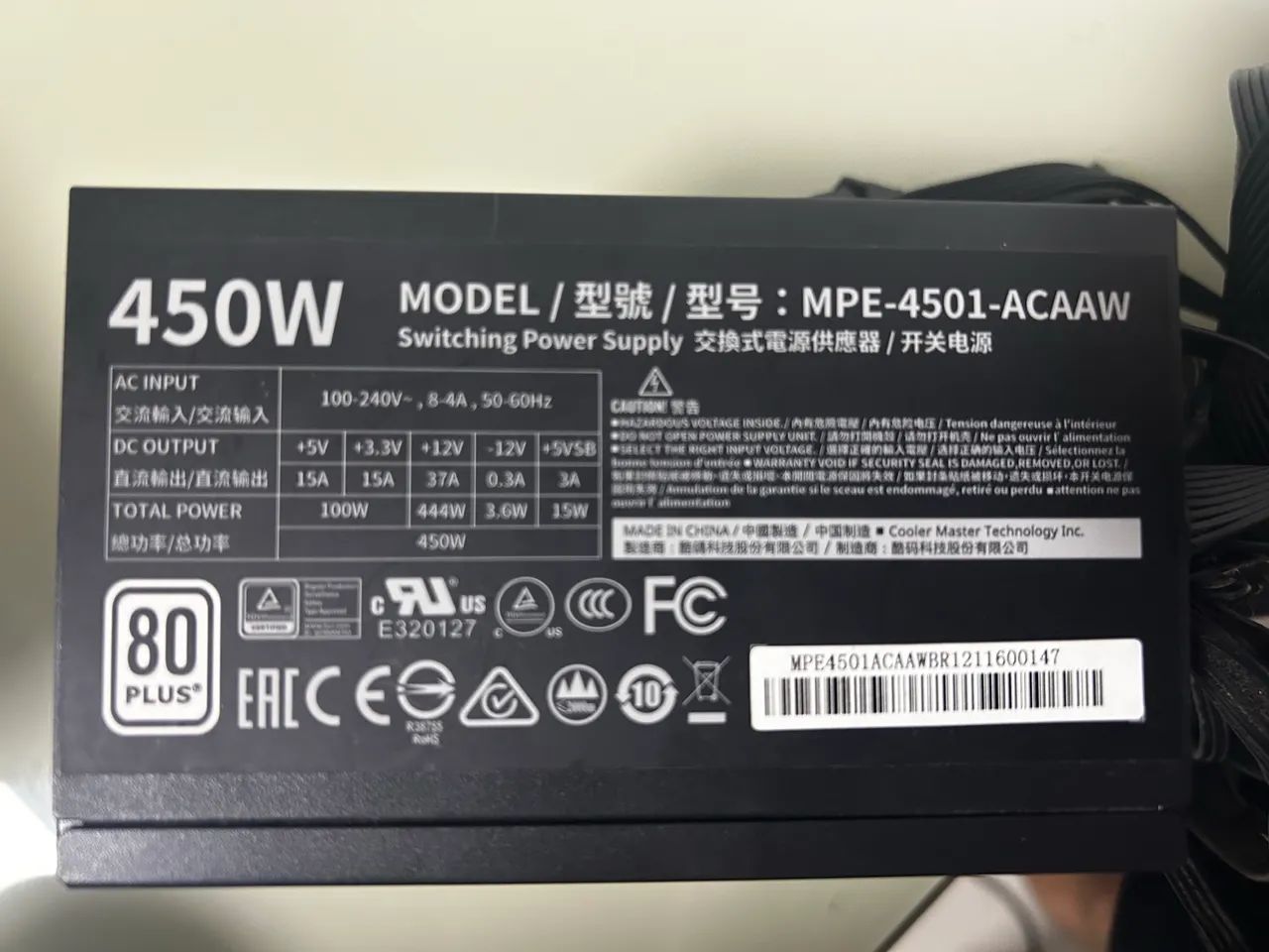 Fonte computador 450W NOVA - Foto 2