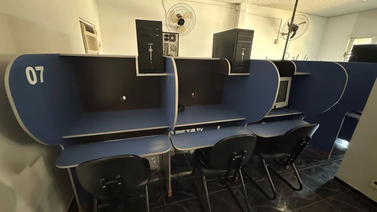 Mesa de computador, bancada de trabalho, escritório - Foto 2