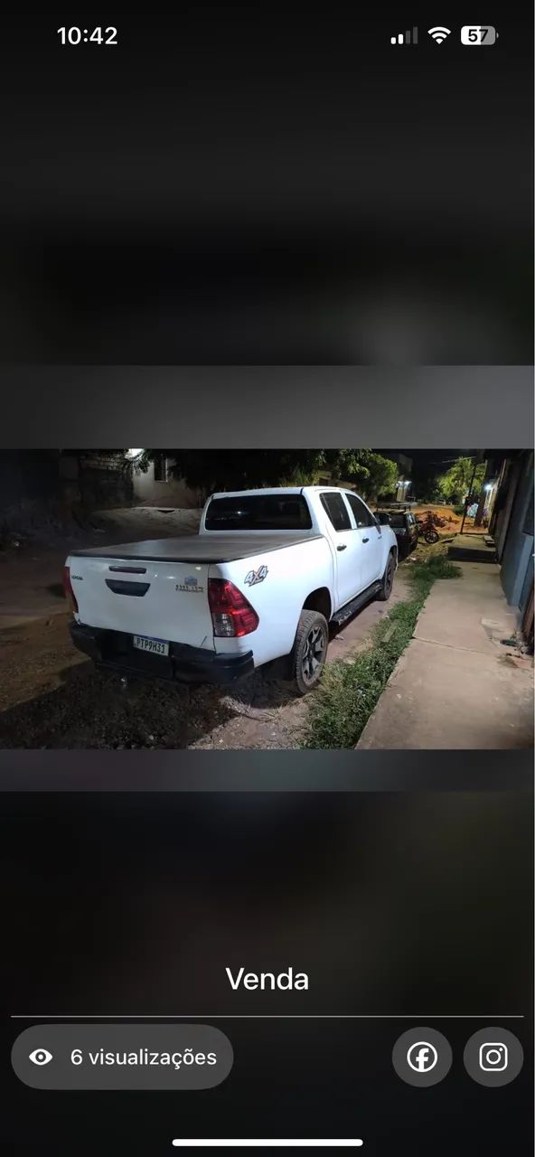 Toyota Hilux Hilux CD 4x4 2.8 Diesel Mec. 2020