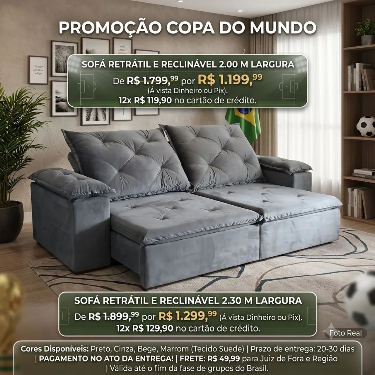 Sofás retrátil e reclinável direto da fábrica 