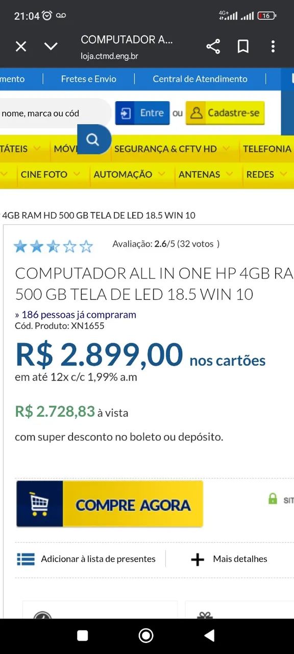 COMPUTADOR ALL ONE - Foto 5