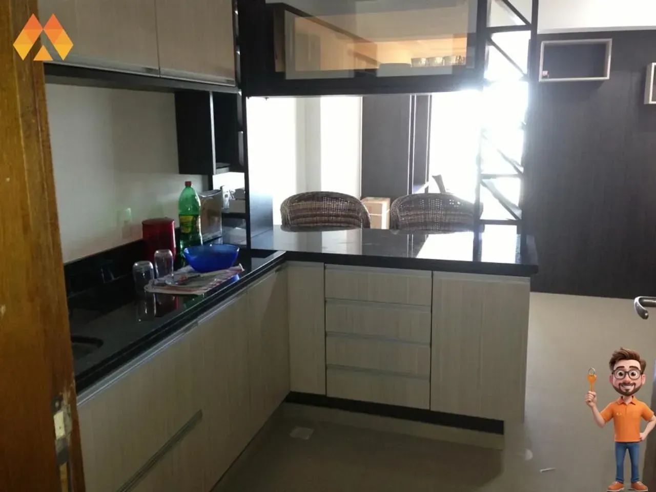 Costa do Sol - Excelente Loft mobiliado com 01 quarto e 01 banheiro! - Foto 5