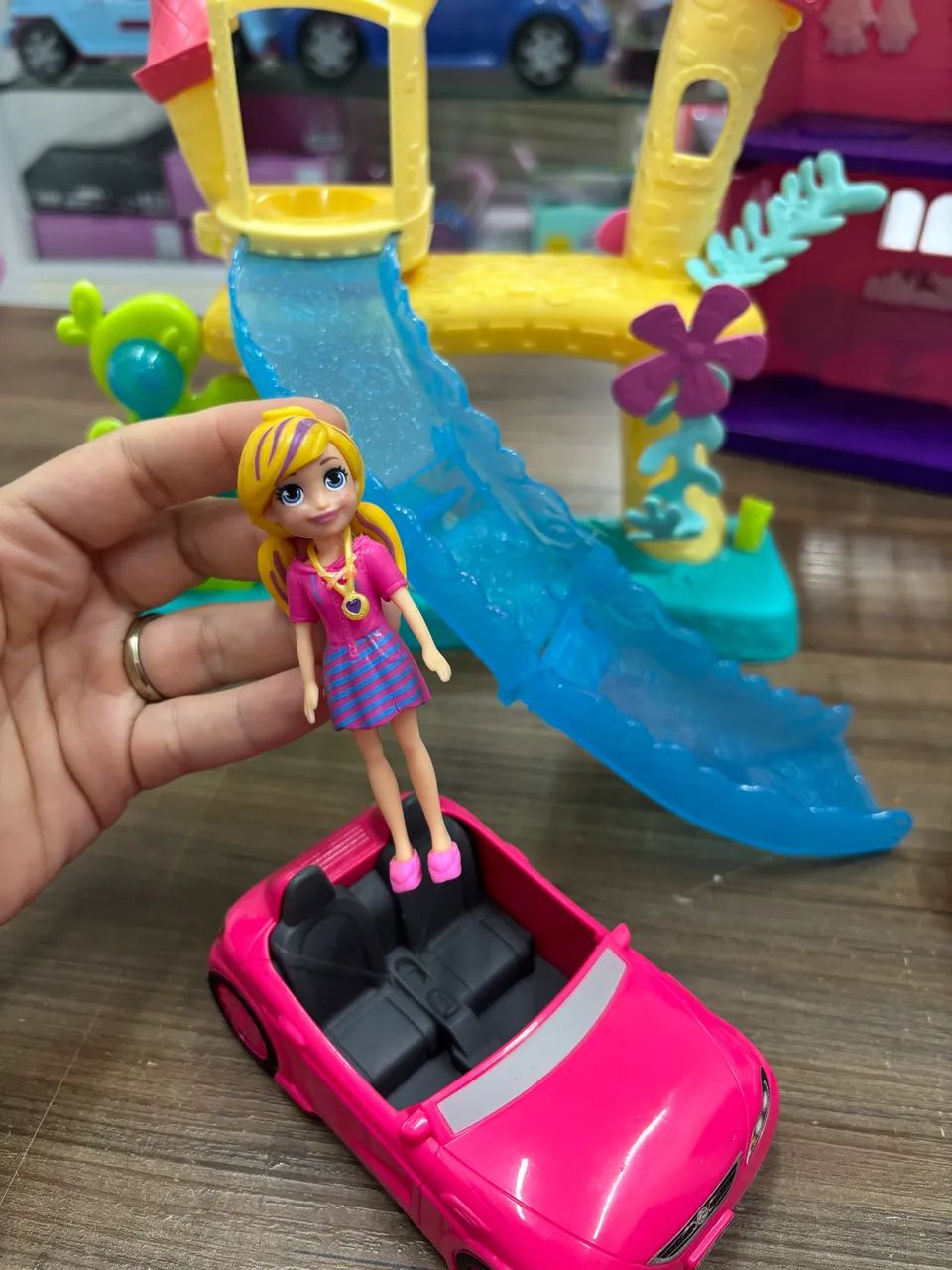 Lote boneca Polly barbie, Rainbow high, monster high - Foto 3