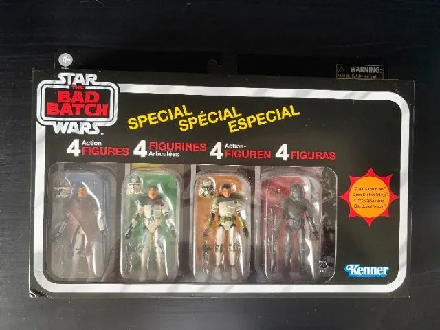 Star Wars Vintage Collection The Bad Batch Special 4-Pack Amazon
