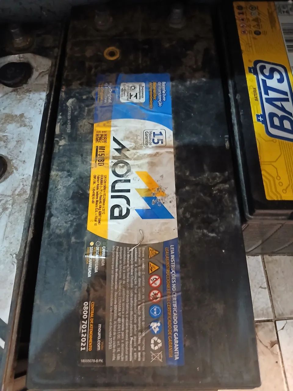 BATERIAS USADA NA BASE DE TROCA  - Foto 2