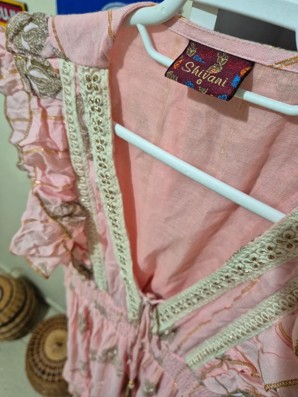Vestido Indiano novo (nunca usado) - Foto 2