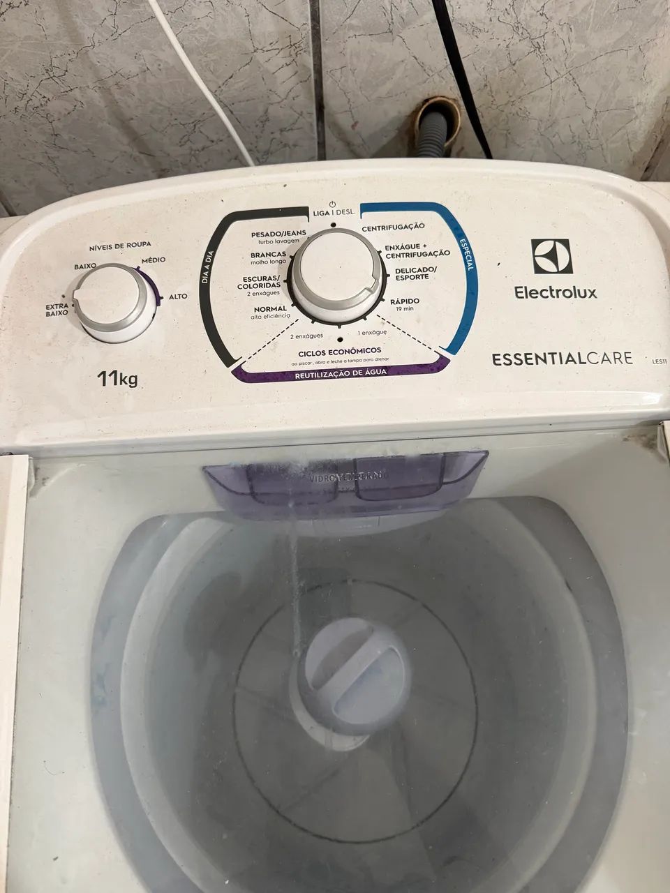Máquina de lavar eletrolux