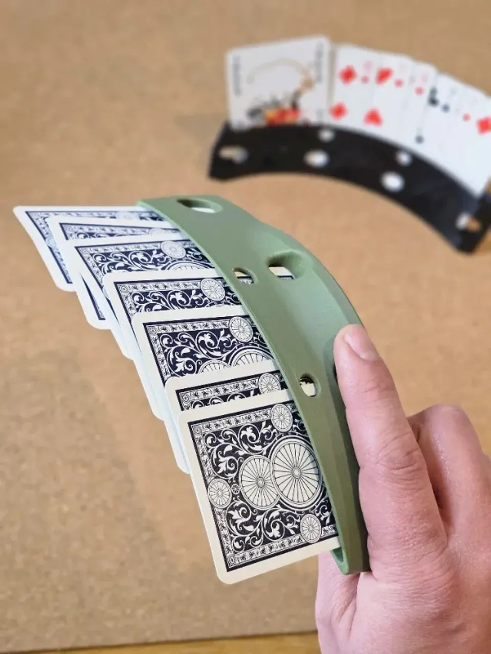 SUPORTE PORTA CARTA PARA JOGO - Foto 4
