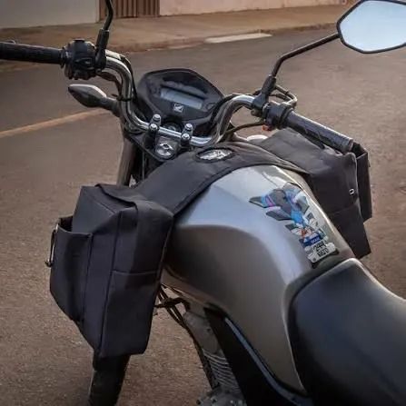 Alforge para tanque de moto