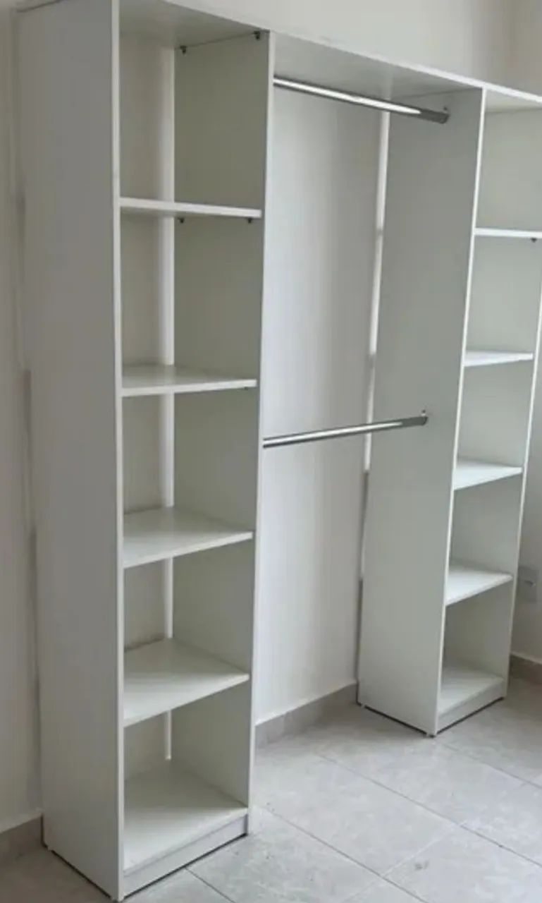 Closet 2 torres em mdf 