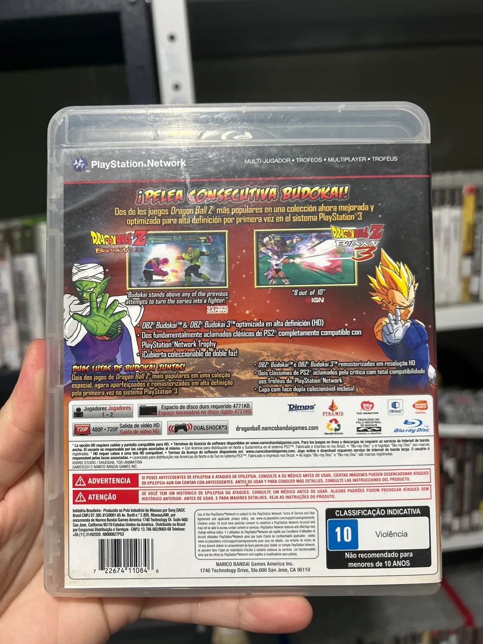 Dragon ball z hd collection PS3 (com manual) - Foto 2