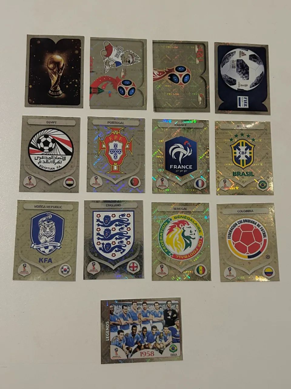 Lote de figurinhas Copa 2018 - Com repetidas - Foto 2