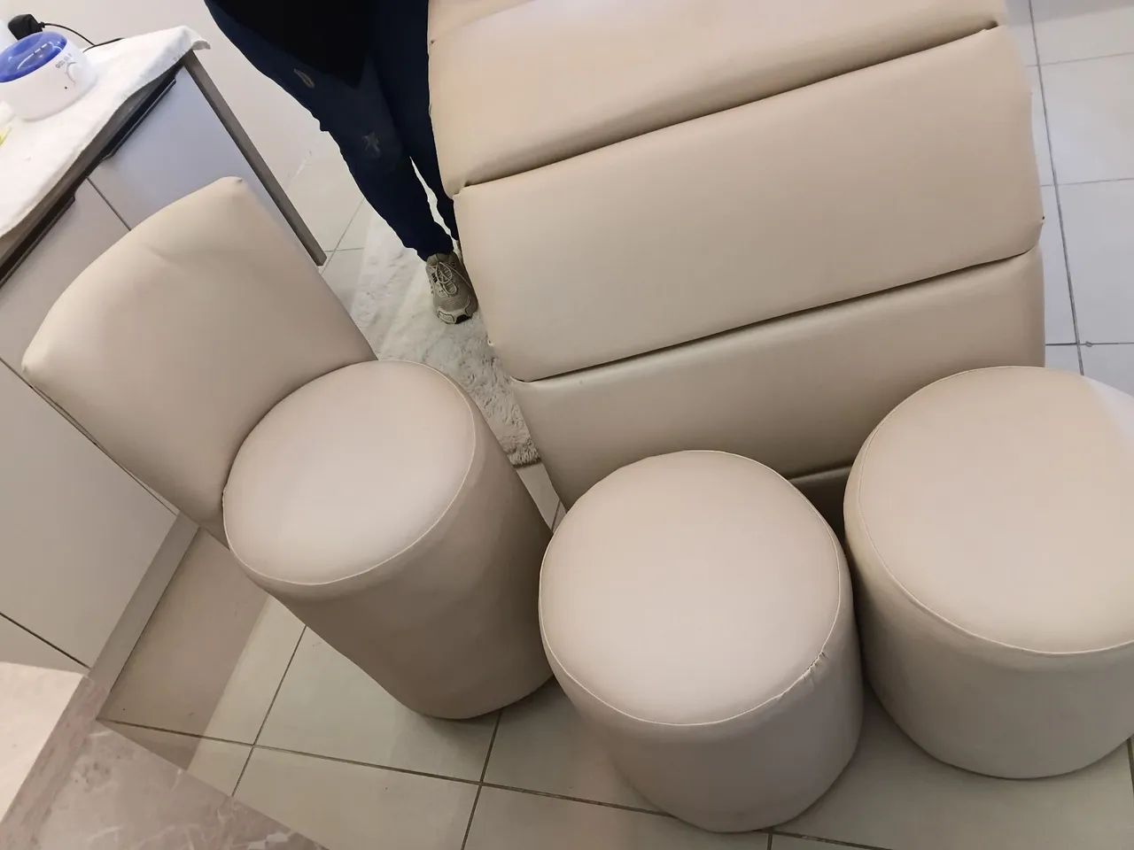 Maca com mocho e puff - Foto 3