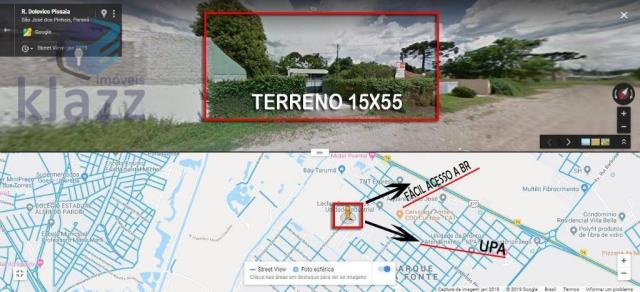Terreno para construtores 15x55 - Foto 2