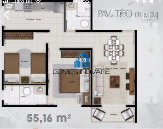 Apartamento à venda com 1 dormitórios em Maguari, Ananindeua cod:24 - Foto 7