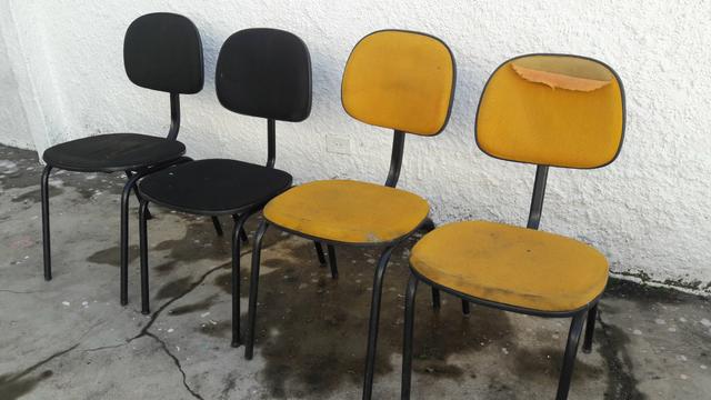 4 cadeiras ( para utilizar somente estrutura )