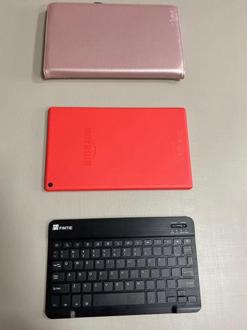 Amazon Fire HD 10 Tablet 10.1? com Alexa Hands-free 1080p 32GB + Fintie Teclado Case - Foto 4