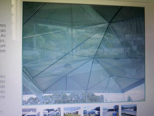 Tenda piramidal 12 por 12 completa com paredes. - Foto 4