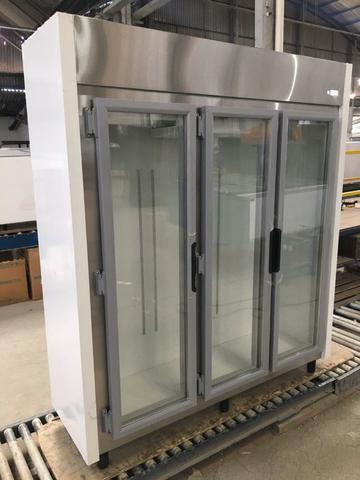Auto serviço refrigerador 3 portas (novo) Alecs - Foto 2