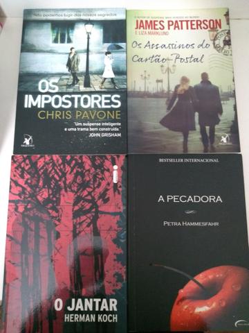 Conjunto com 8 livros, estilos diversos. Vendidos separadamente, também. - Foto 2