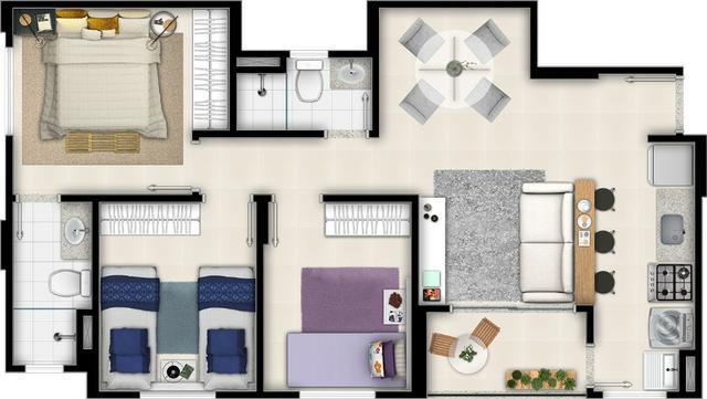 Apartamento 3 qtos 1 suíte setor Vila Rosa - Foto 10