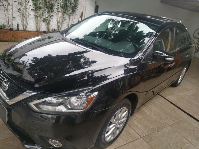 Sentra automático 2017 c/ 49 mil km flexstart bancos de couro - Foto 4