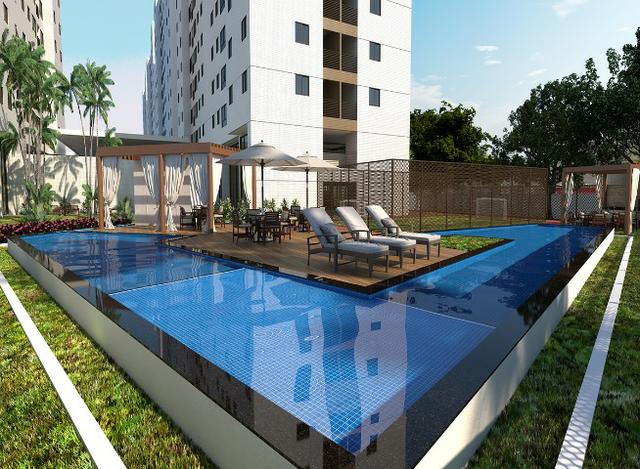 RM-Boa viagem com dois e três quartos, com área de lazer completa, próximo a praia