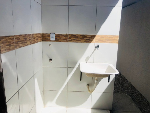 DP casa nova com documentação inclusa 2 quartos 2 banheiros com otimo acabamento - Foto 12