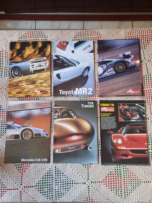 Coleção de Poster Quatro Rodas