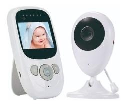 Babá Eletrônica Sem Fio Monitor Colorido Visão Noturna Temperatura AITEK B166 - Foto 2