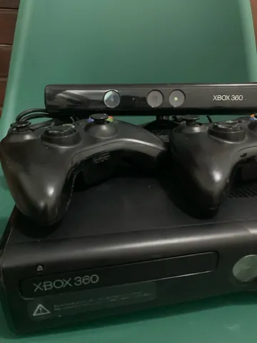 Xbox 360 Desbloqueado com Controle e 10 Jogos, Console de Videogame Xbox  360 Usado 93634426