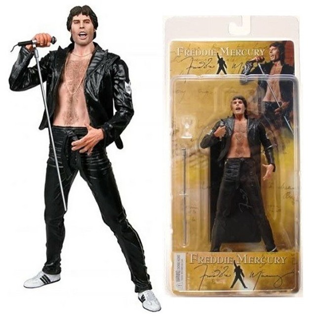 Neca Freddie Mercury Queen 1979 Live Killers Outfit (1970's Leather ...