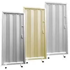 porta sanfonada 2,10x0,60 branca R$:95,00 - Foto 2