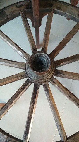 2 Rodas de Carroça  Antiga - Foto 4