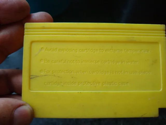 Cartucho Nintendo para vídeo game original