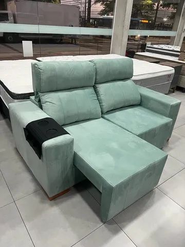 Sofa retratil e reclinavel *_ entrega grátis 