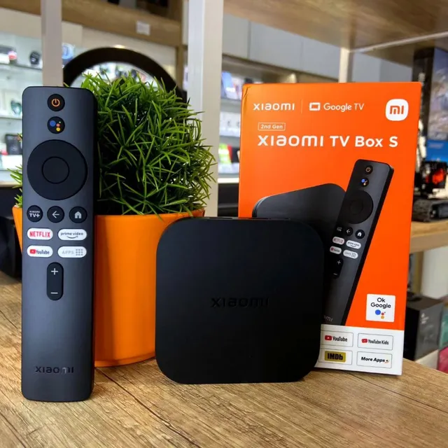 Xiaomi Mi Tv Box S 2ª Geração 4k Mdz-28-aa Google Tv