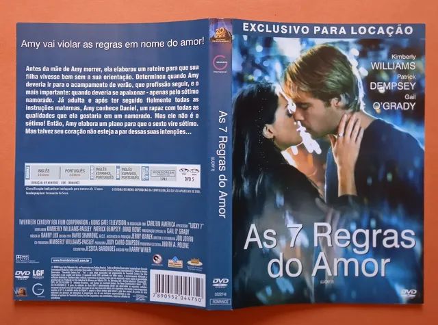 Dvd As 7 Regras do Amor  - Foto 3