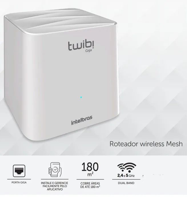 Twibi giga, dual band, mesh intelbrass
