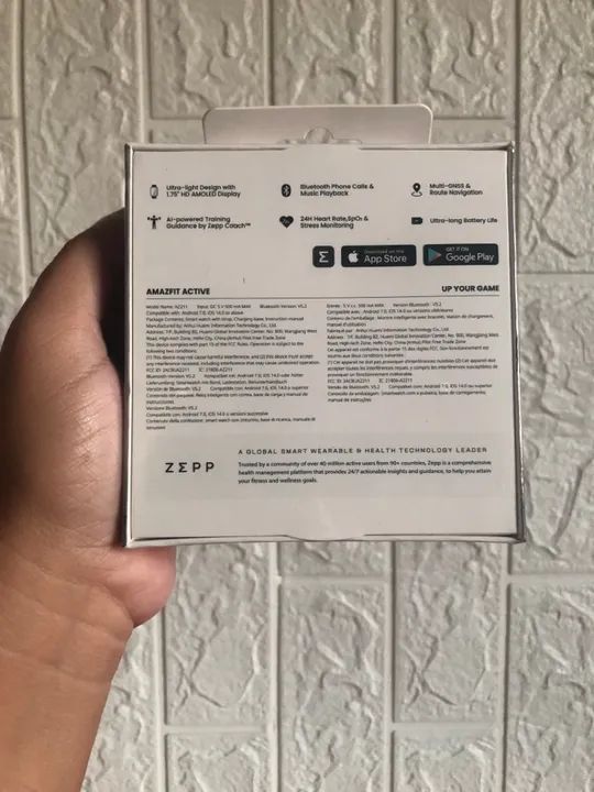 Smartwatch AmazFit Active - com GPS, Alexa, Bluetooth Phone Call e Zepp OS - Foto 2