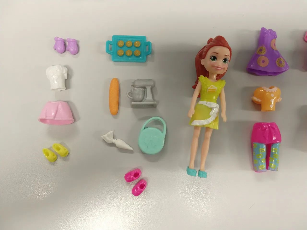 Boneca Polly Pocket - Lila Bakery (Padaria) - Foto 4