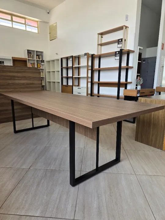Mesa de reunião nova !! Entrega e montagem grátis!!